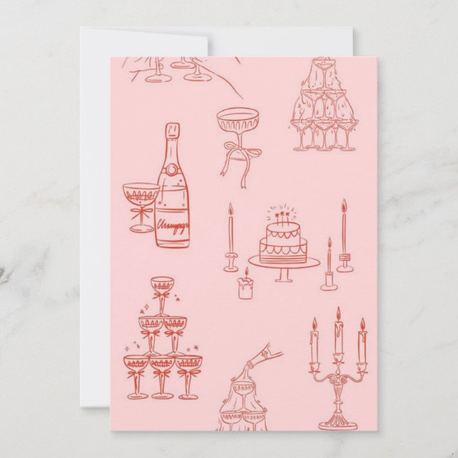 Tarjeta de agradecimiento plana (Anverso)