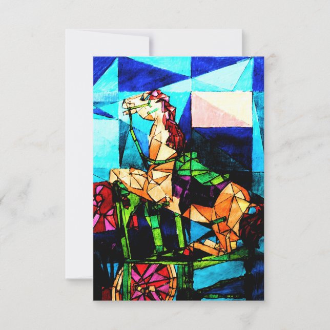 Tarjeta de agradecimiento plana (Anverso)