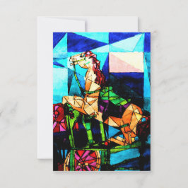 Tarjeta de agradecimiento plana