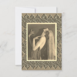 Tarjeta de agradecimiento plana