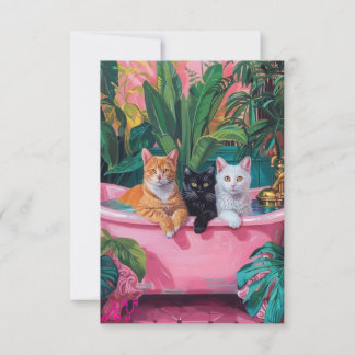 Tarjeta de agradecimiento plana