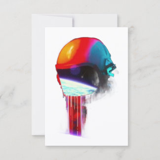 Tarjeta de agradecimiento plana