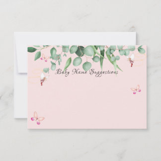 Tarjeta de agradecimiento plana