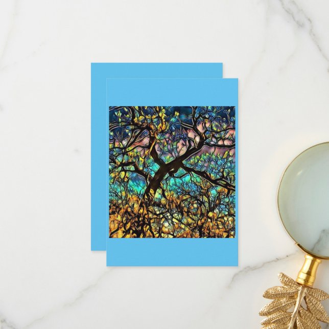 Tarjeta de agradecimiento plana 3.5"x5" (Anverso/Reverso In Situ)