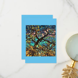 Tarjeta de agradecimiento plana 3.5"x5"