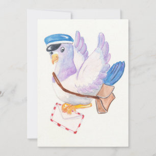 Tarjeta de agradecimiento plana de 3,5" x 5"