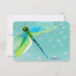 Tarjeta de agradecimiento plana de 3,5" x 5"