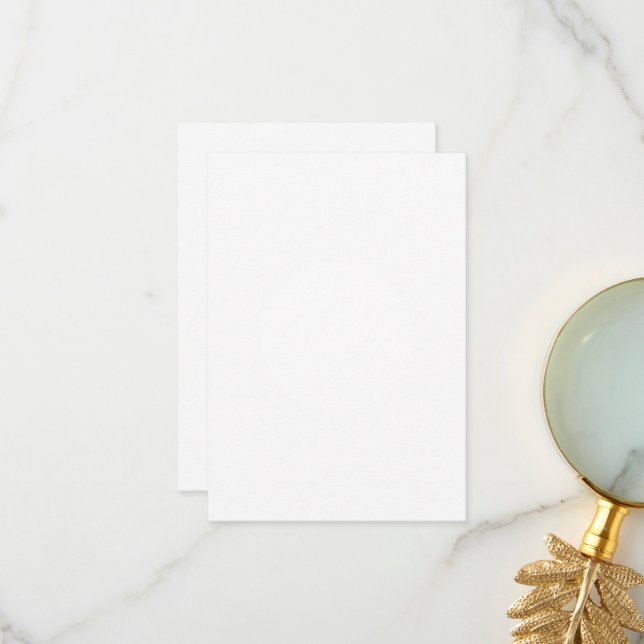 Tarjeta de agradecimiento plana de 3,5" x 5" (Anverso/Reverso In Situ)