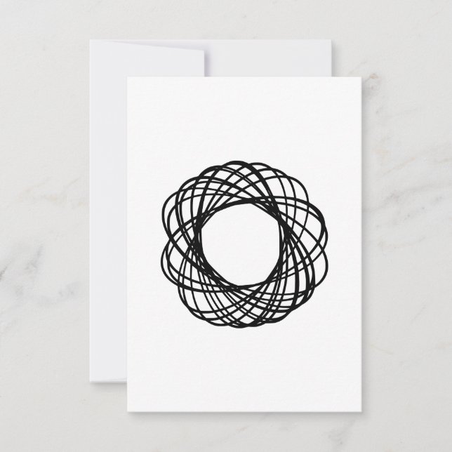 Tarjeta de agradecimiento plana de 3,5" x 5" (Anverso)