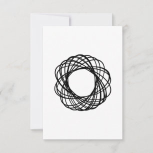 Tarjeta de agradecimiento plana de 3,5" x 5"