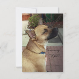 Tarjeta de agradecimiento plana de 3,5" x 5" para 
