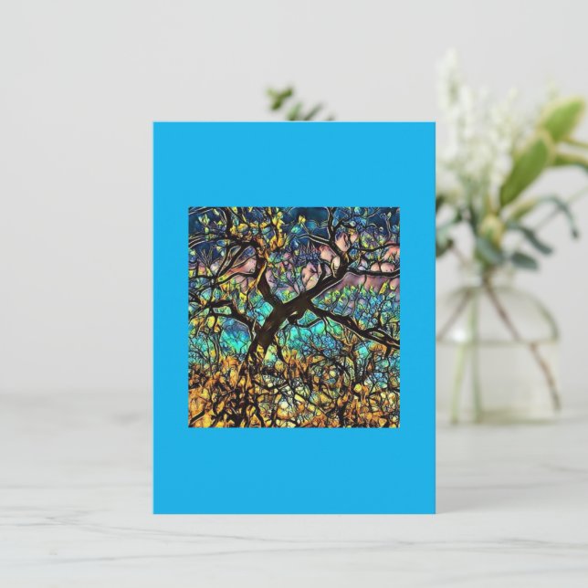 Tarjeta de agradecimiento plana de 4,5" x 6,25" (Anverso de pie)