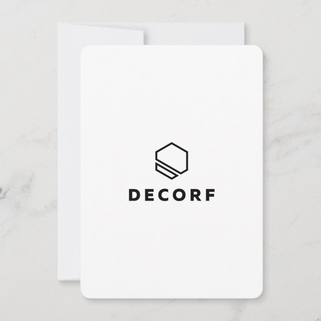 Tarjeta de agradecimiento plana de 4,5" x 6,25" (Anverso)