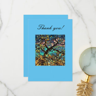 Tarjeta de agradecimiento plana de 5" x 7"