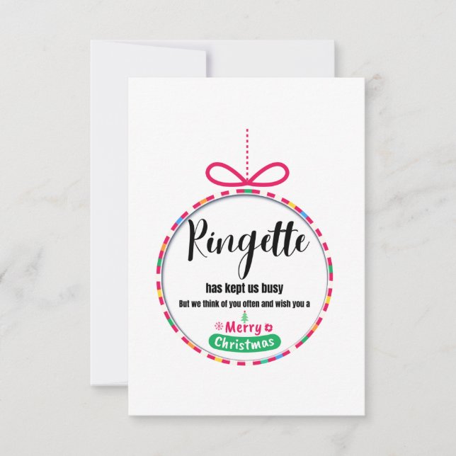 Tarjeta de agradecimiento plana de 8,9 cm x 12,7 c (Anverso)