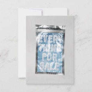 Tarjeta de agradecimiento plana de Everything For 