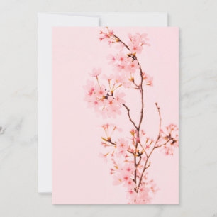 Tarjeta de agradecimiento plana de flor de mármol