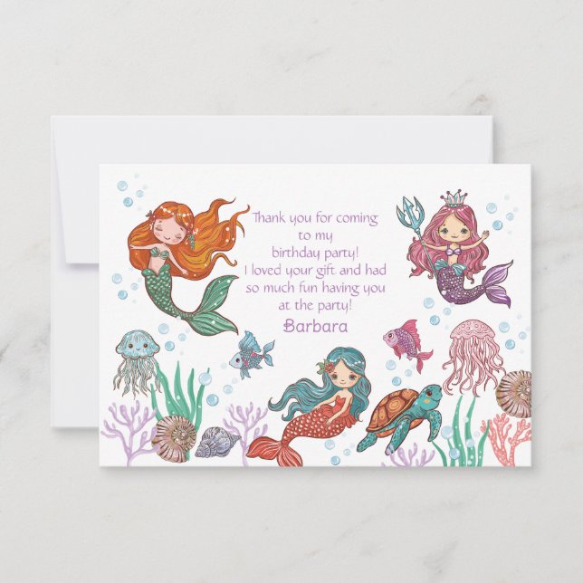 Tarjeta de agradecimiento plana gracias por venir (Anverso)