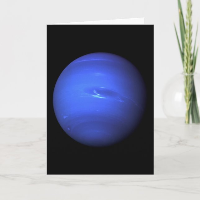 Tarjeta De Agradecimiento Planet Neptune (Anverso)