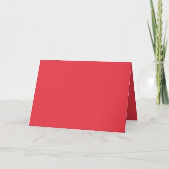 Tarjeta de agradecimiento plegable de tomate rojo  (Anverso)
