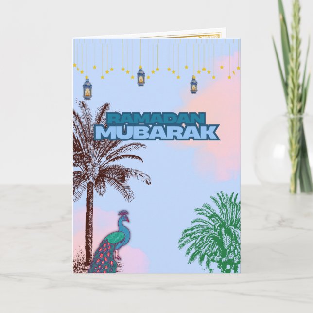 Tarjeta de agradecimiento plegada (Anverso)