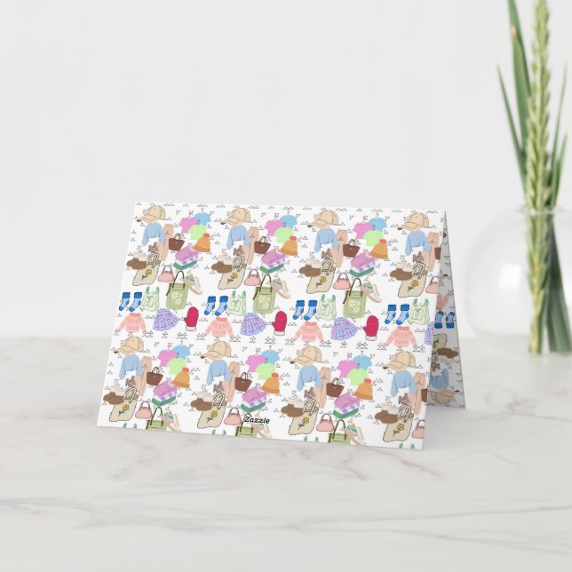 Tarjeta de agradecimiento plegada (Reverso)