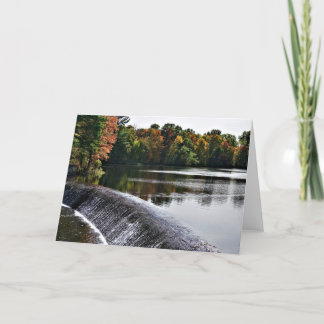 Tarjeta de agradecimiento plegada