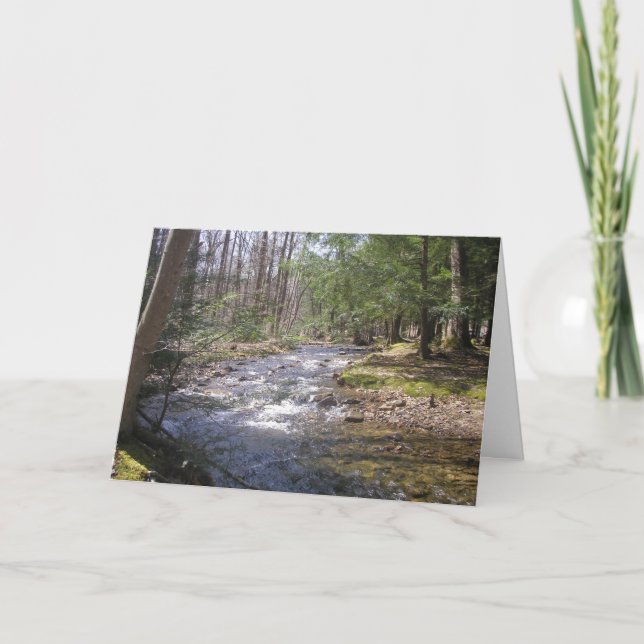 Tarjeta de agradecimiento plegada (Anverso)