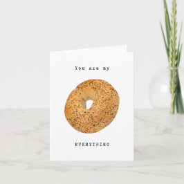 Tarjeta de agradecimiento plegada