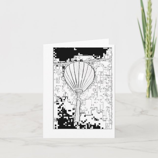 Tarjeta de agradecimiento plegada (Anverso)