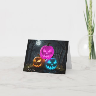 Tarjeta de agradecimiento plegada