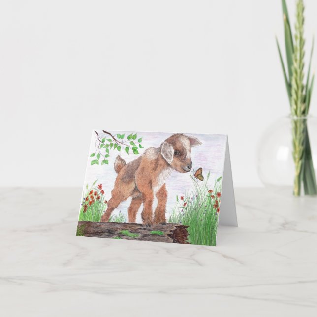 Tarjeta de agradecimiento plegada (Anverso)