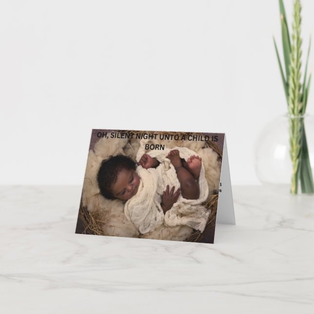 Tarjeta de agradecimiento plegada (Anverso)