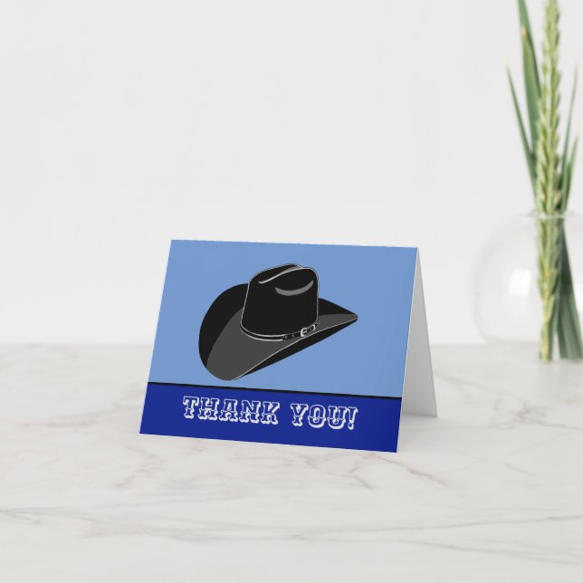 Tarjeta de agradecimiento plegada (Anverso)