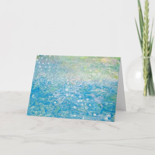 Tarjeta de agradecimiento plegada (Anverso)