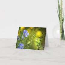 Tarjeta de agradecimiento plegada