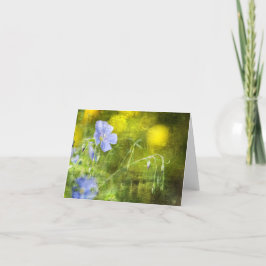 Tarjeta de agradecimiento plegada