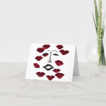 Tarjeta de agradecimiento plegada