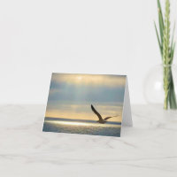 Tarjeta de agradecimiento plegada