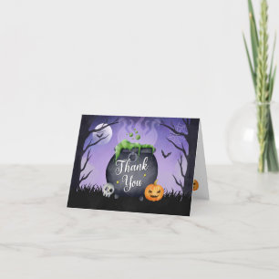 Tarjeta de agradecimiento plegada de Baby Shower d