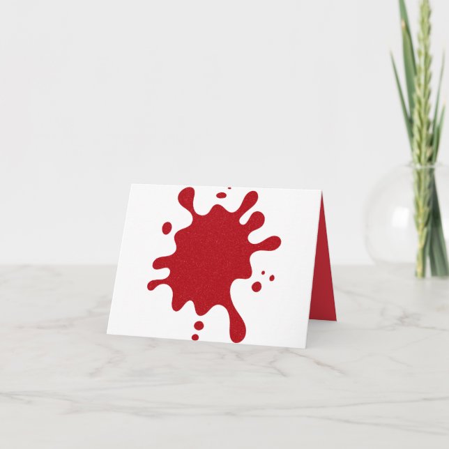 Tarjeta de agradecimiento plegada de tomate rojo p (Anverso)