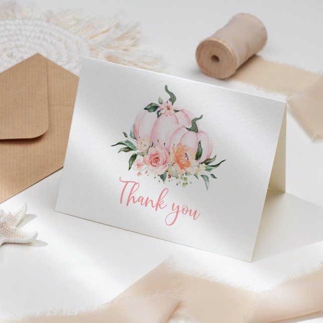 Tarjeta de agradecimiento plegada floral de calaba (Subido por el creador)