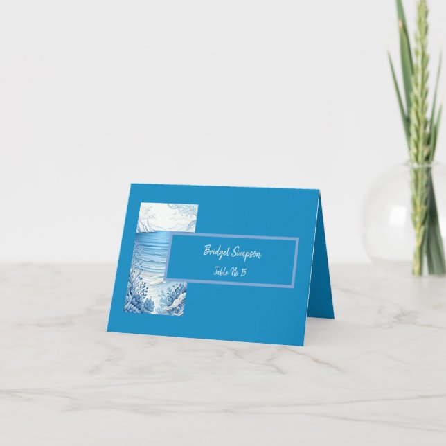 tarjeta de agradecimiento plegado a la vibración d (Anverso)