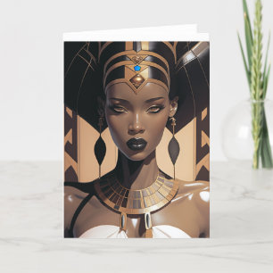 Tarjeta de agradecimiento plegado de ARMANA QUEEN