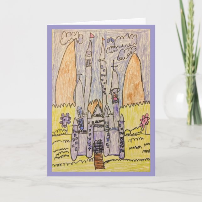 Tarjeta de agradecimiento plegado de CDO Art (Anverso)