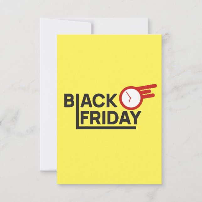 Tarjeta De Agradecimiento pngtree creative black friday (Anverso)