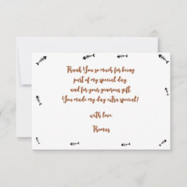 Tarjeta De Agradecimiento podemos creerlo apenas cumpleaños de niños