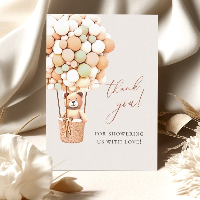 Tarjeta De Agradecimiento ¡Podemos Esperar! Baby Shower Gracias (Subido por el creador)