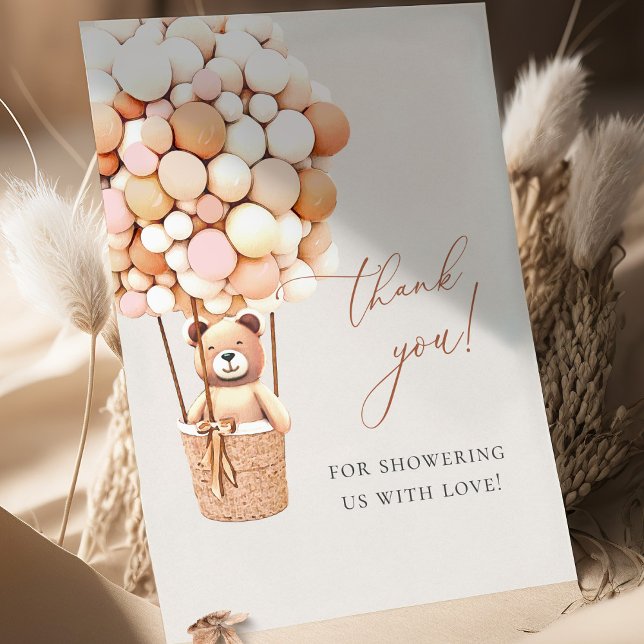 Tarjeta De Agradecimiento ¡Podemos Esperar! Baby Shower Gracias (Subido por el creador)