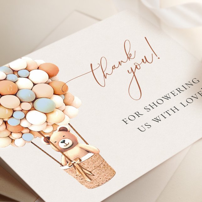 Tarjeta De Agradecimiento ¡Podemos Esperar! Baby Shower Gracias (Subido por el creador)